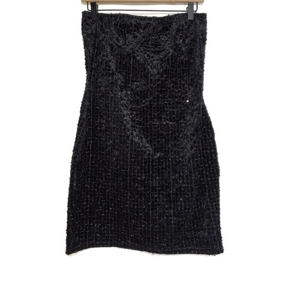 NWT Nasty Gal | Textured Velvet Bodycon Dress - Picture 1 of 7